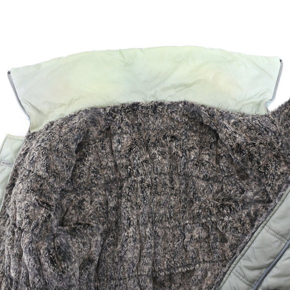 ARMANI WATER REPELLENT Down jacket gray Nylon Women - Picture 2 of 11